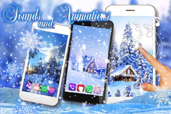 Winter Snow android App screenshot 0